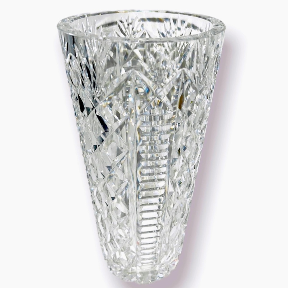 Waterford Crystal Vase vintage Signed